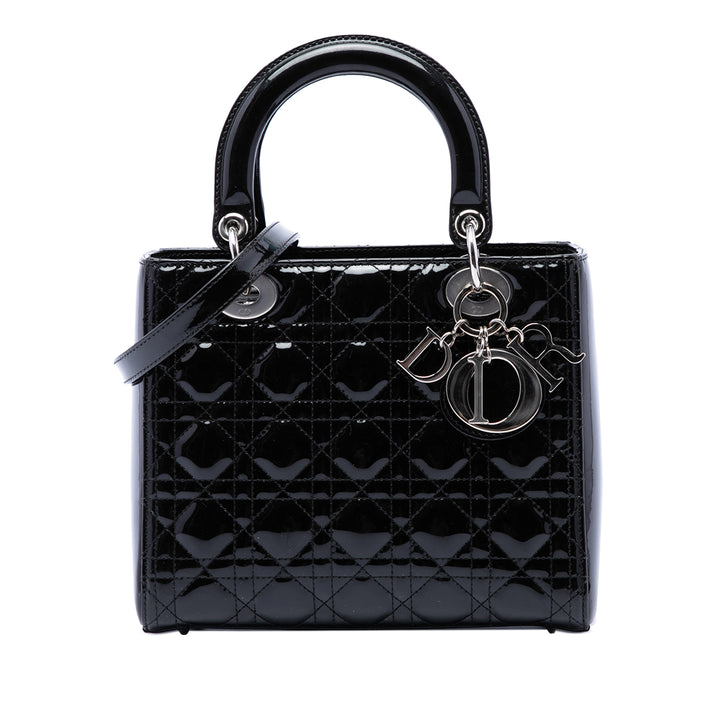 Lady Dior Cannage Moyen Noir