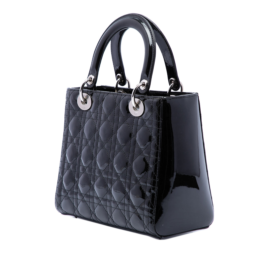 Lady Dior Cannage Moyen Noir