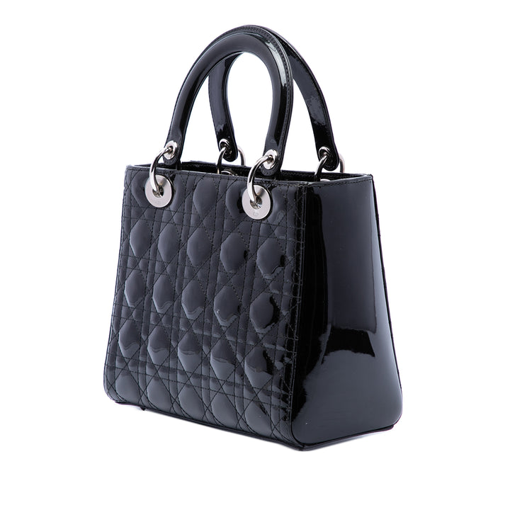 Lady Dior Cannage Moyen Noir