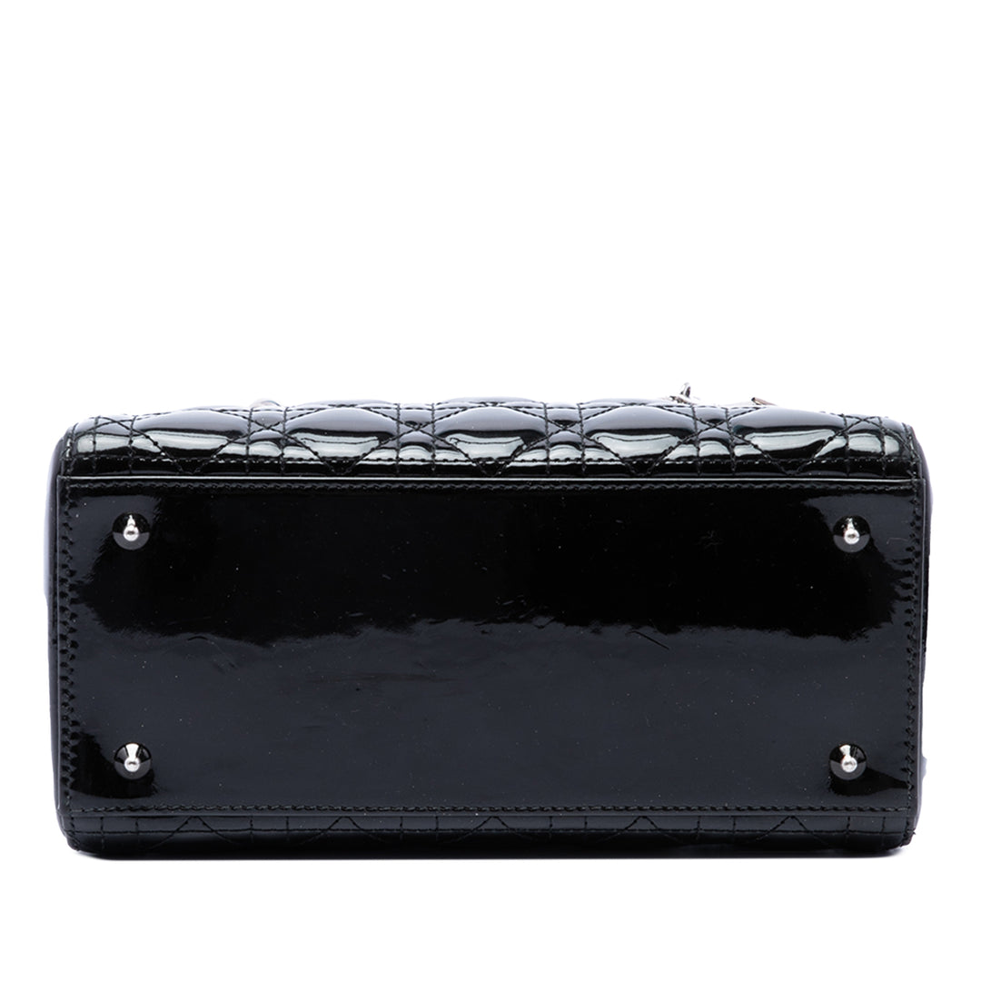 Lady Dior Cannage Moyen Noir
