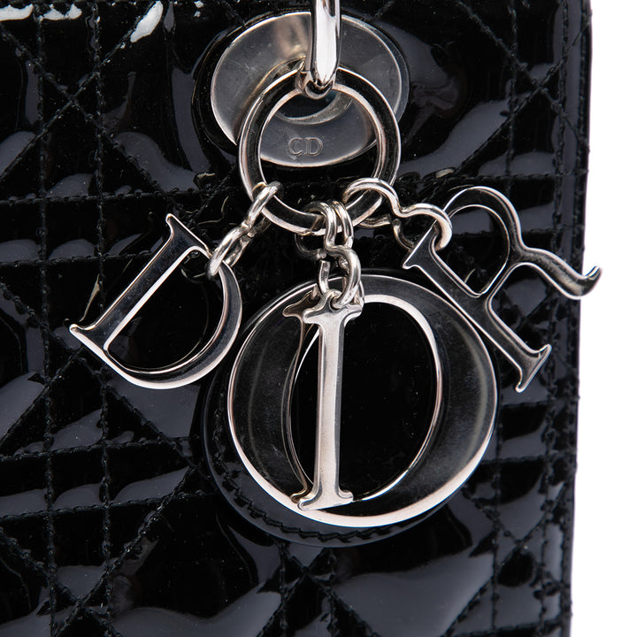 Lady Dior Cannage Moyen Noir