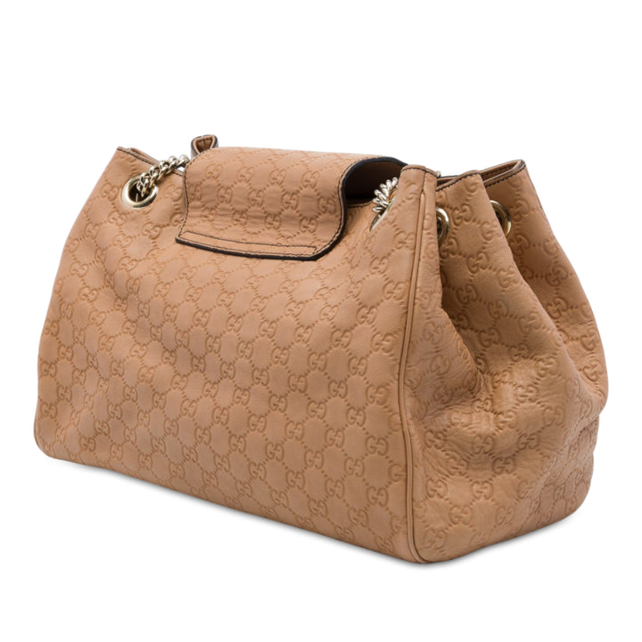 Gucci Guccissima Emily Cabas Grand Marron – vue 2 – GABY PARIS