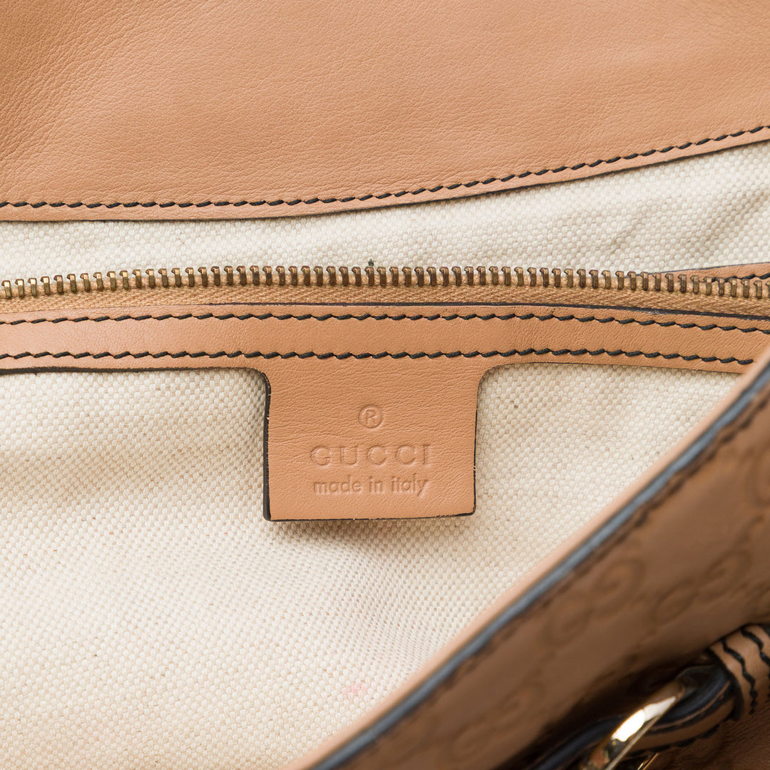 Gucci Guccissima Emily Cabas Grand Marron – vue 5 – GABY PARIS