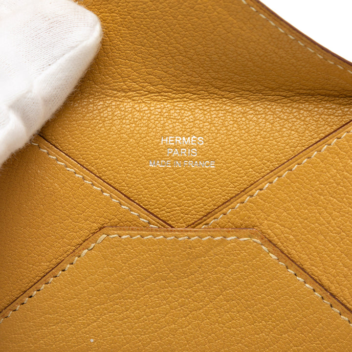 Chevre Mysore Enveloppe Pochette Jaune