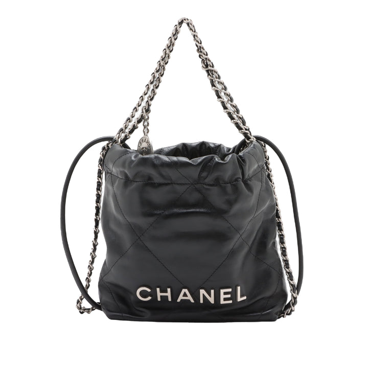 Chanel Mini brillant Cuir de veau 22 Sac à main