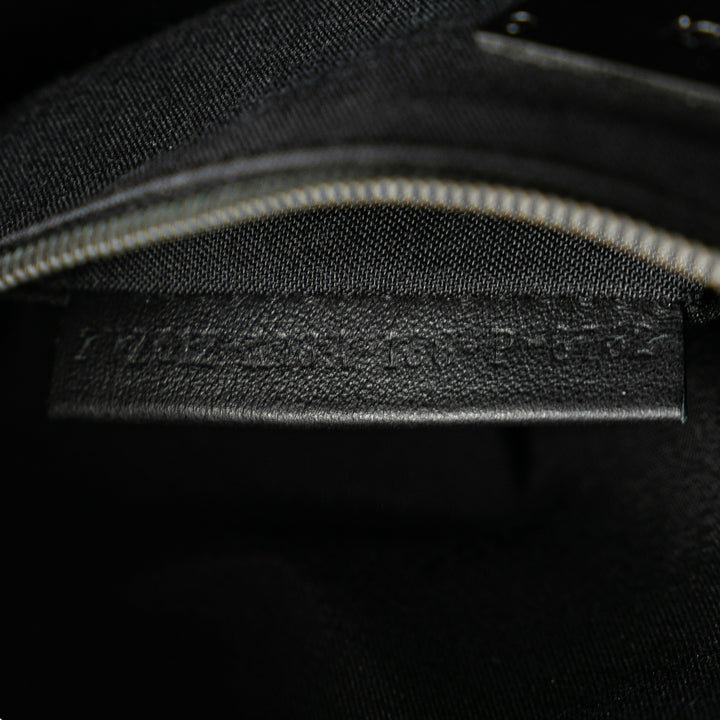 Fendi Vitello Grace Zucca embossé Cuir Sac à dos