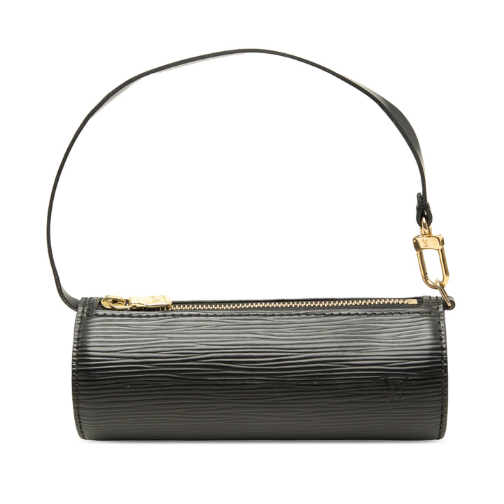 Pochette Papillon Épi Noir