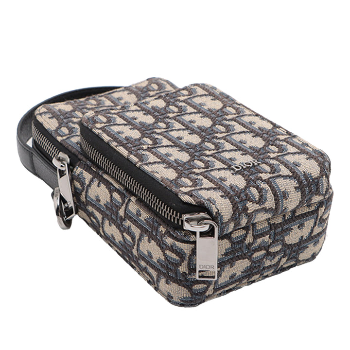 Dior Micro Oblique Toile Rider Pochette