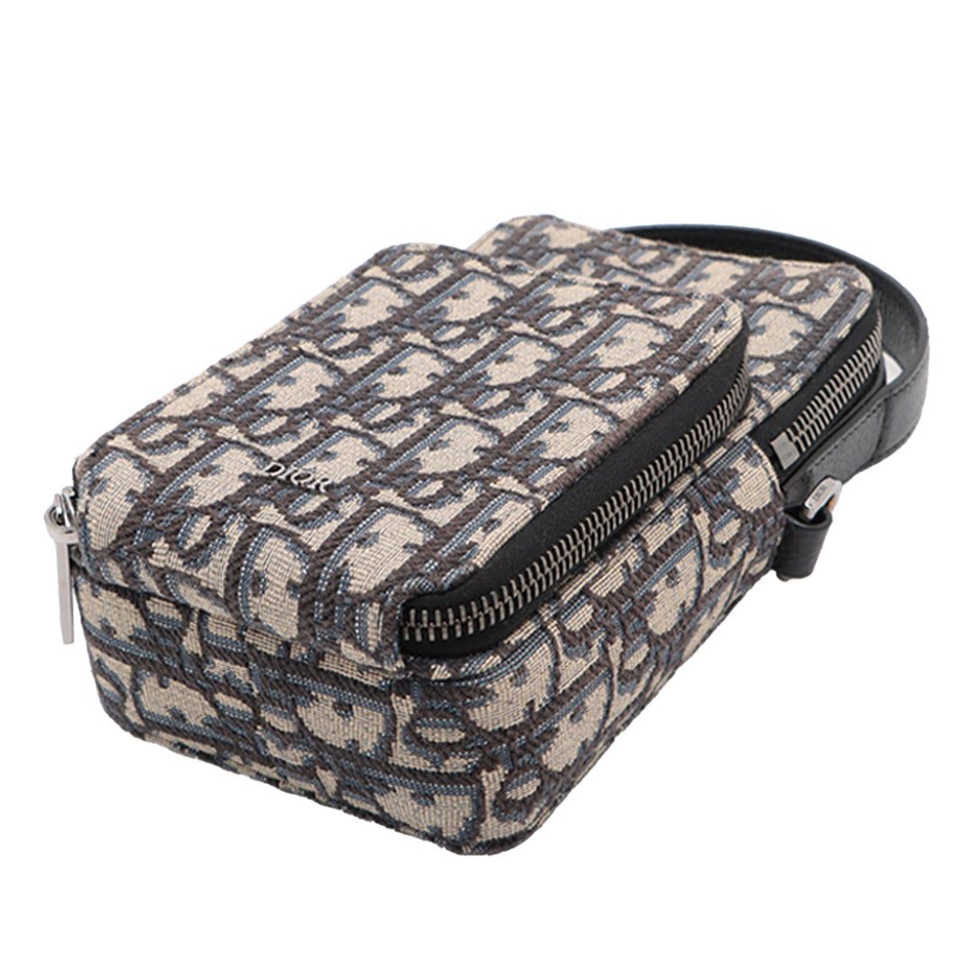 Dior Micro Oblique Toile Rider Pochette