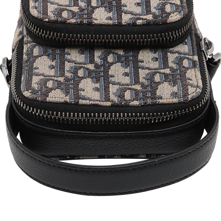 Dior Micro Oblique Toile Rider Pochette