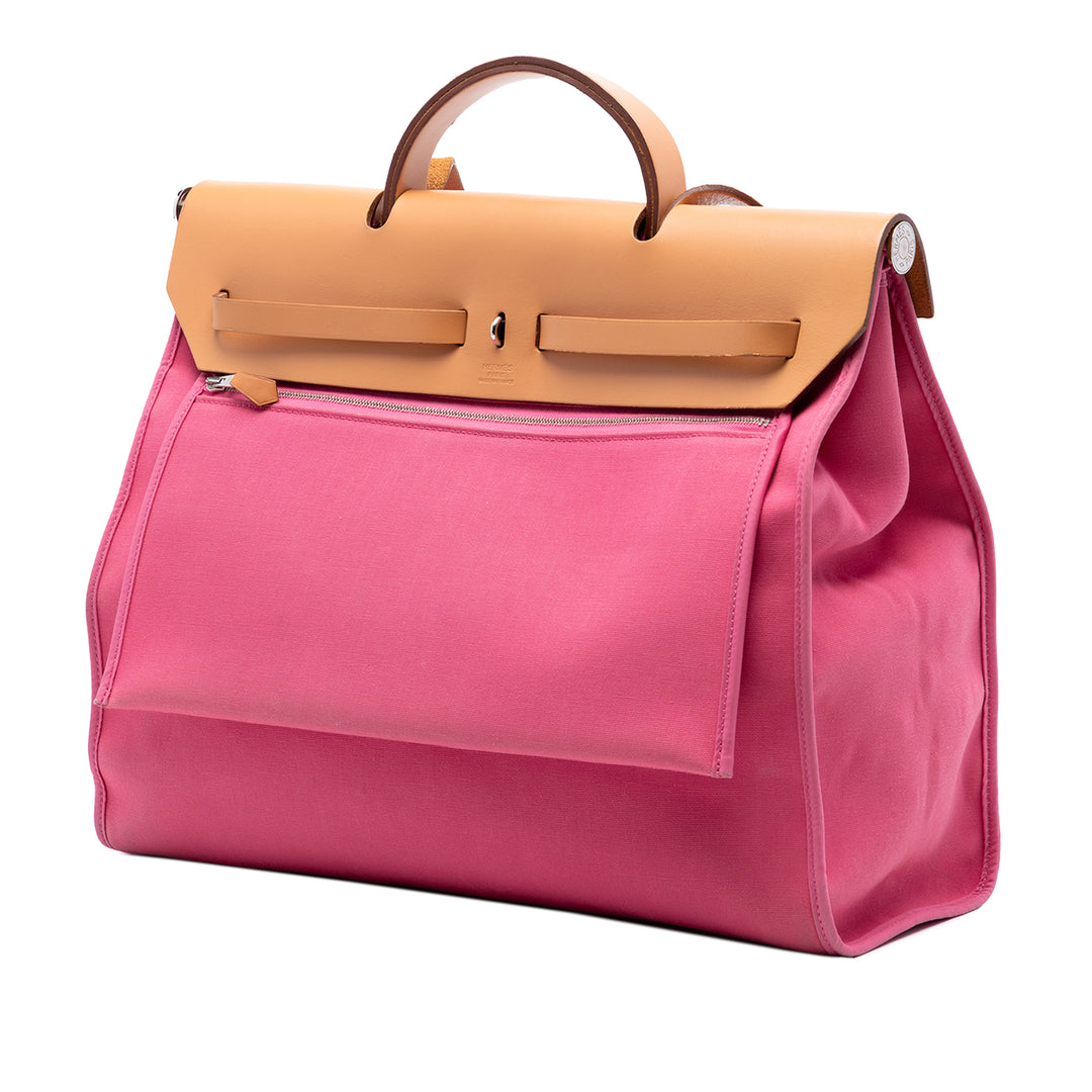 Hermès Herbag Zippé 39 Tissu