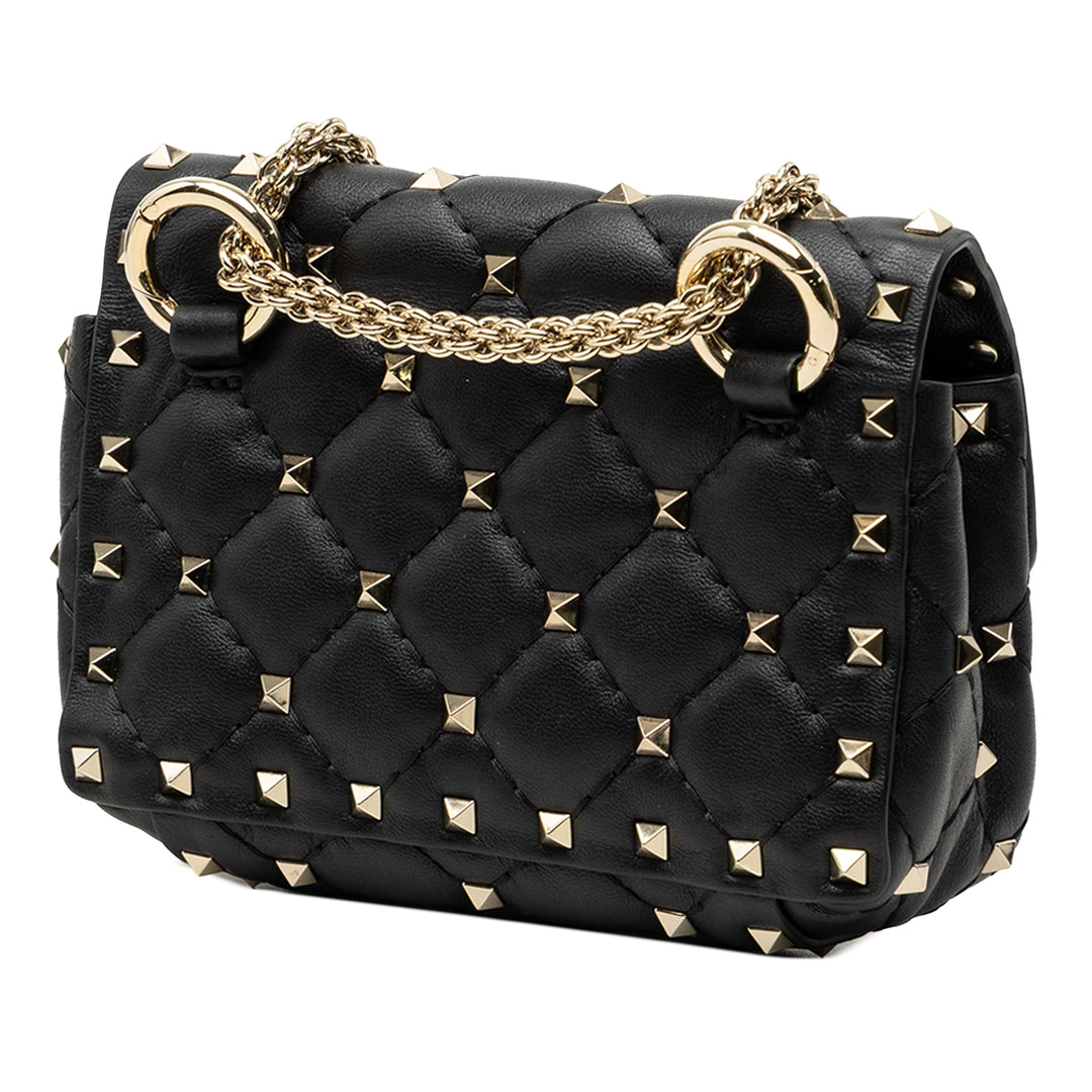 Valentino Rockstud Spike Sac nappa Noir