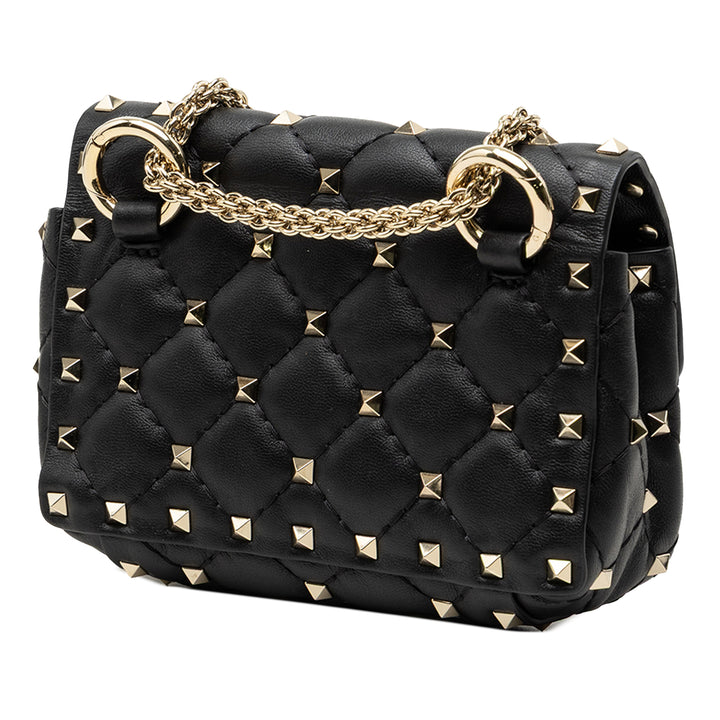 Valentino Rockstud Spike Sac nappa Noir