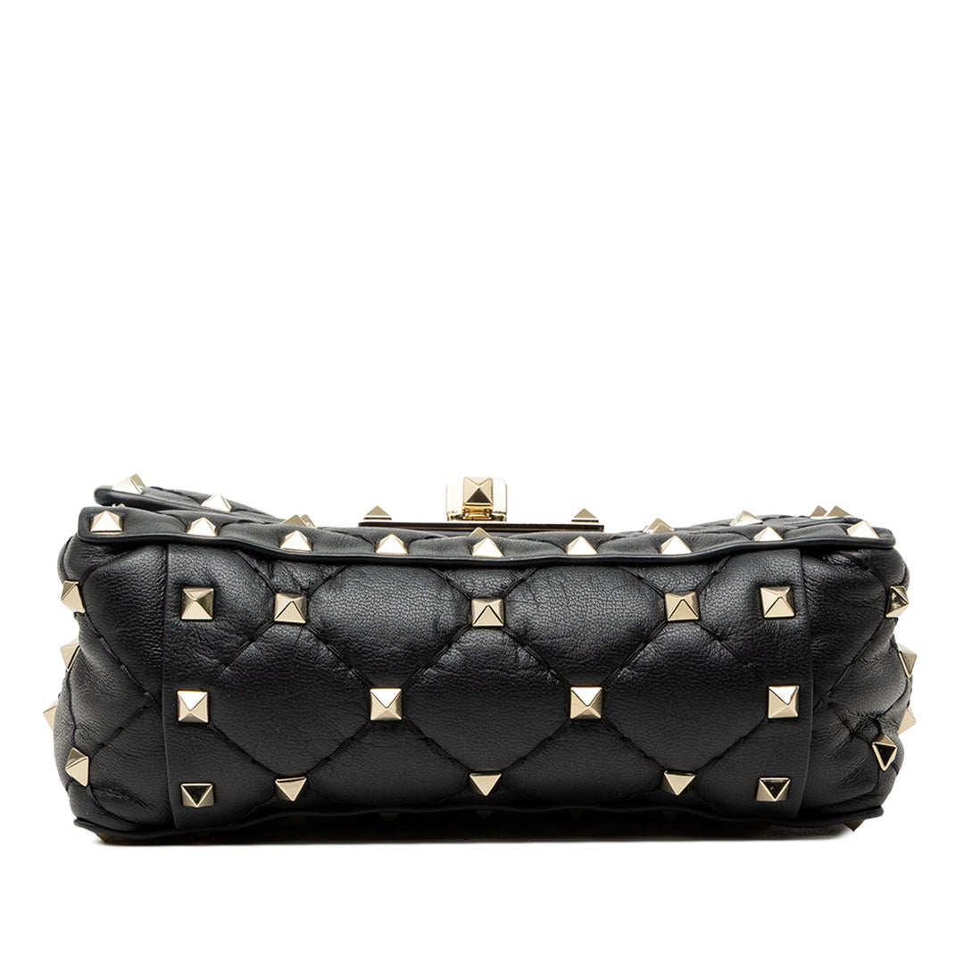 Valentino Rockstud Spike Sac nappa Noir