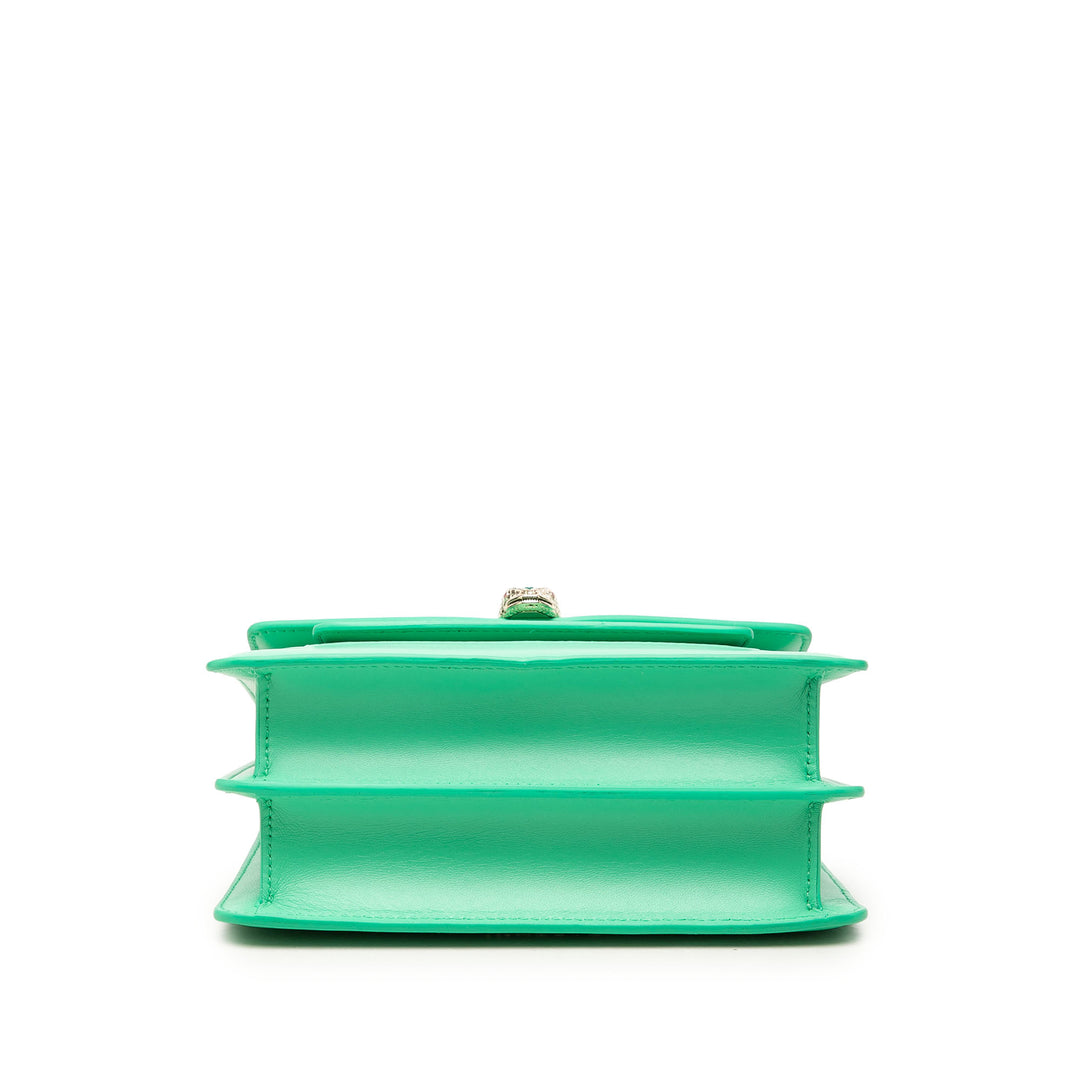 Bvlgari Sac à main Serpenti Forever Chaîne à Maxi Vert – vue 3 – GABY PARIS