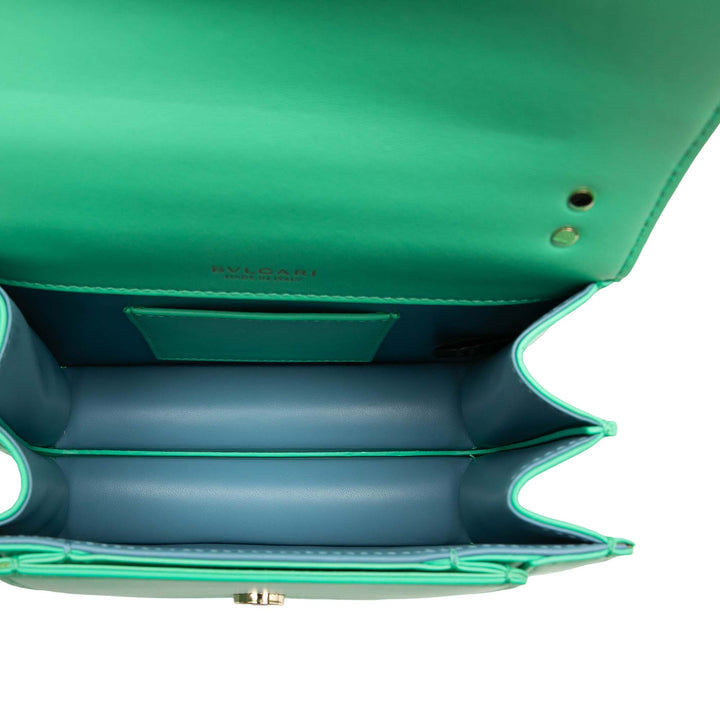 Bvlgari Sac à main Serpenti Forever Chaîne à Maxi Vert – vue 4 – GABY PARIS