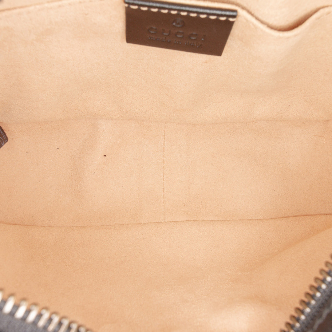 GG Marmont Matelasse Sac Mini Noir