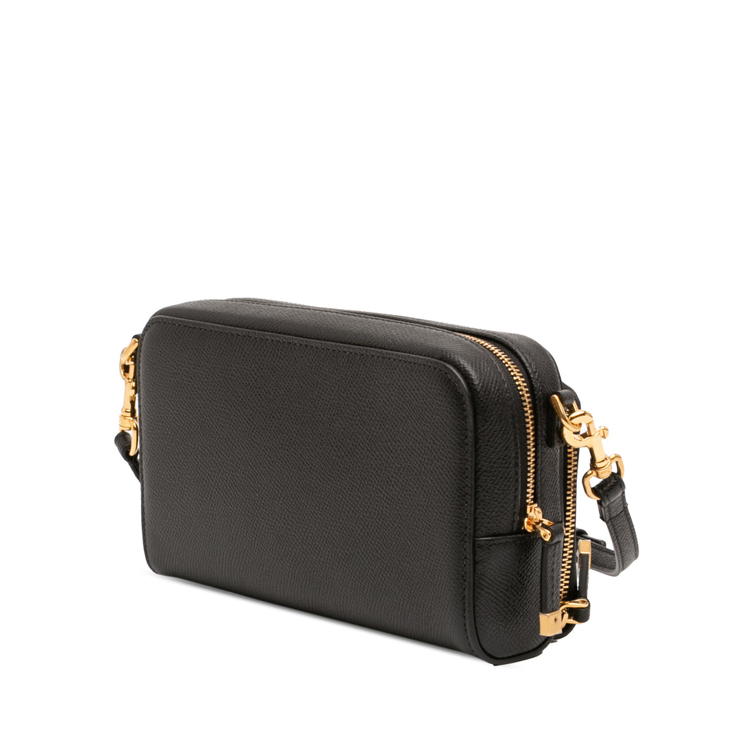 Dior Cuir de veau grainé Caro Double Pochette