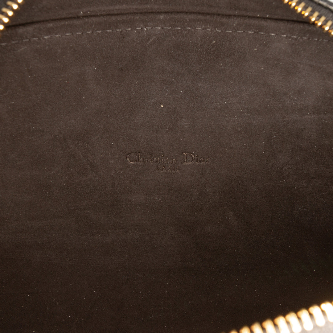 Dior Cuir de veau grainé Caro Double Pochette