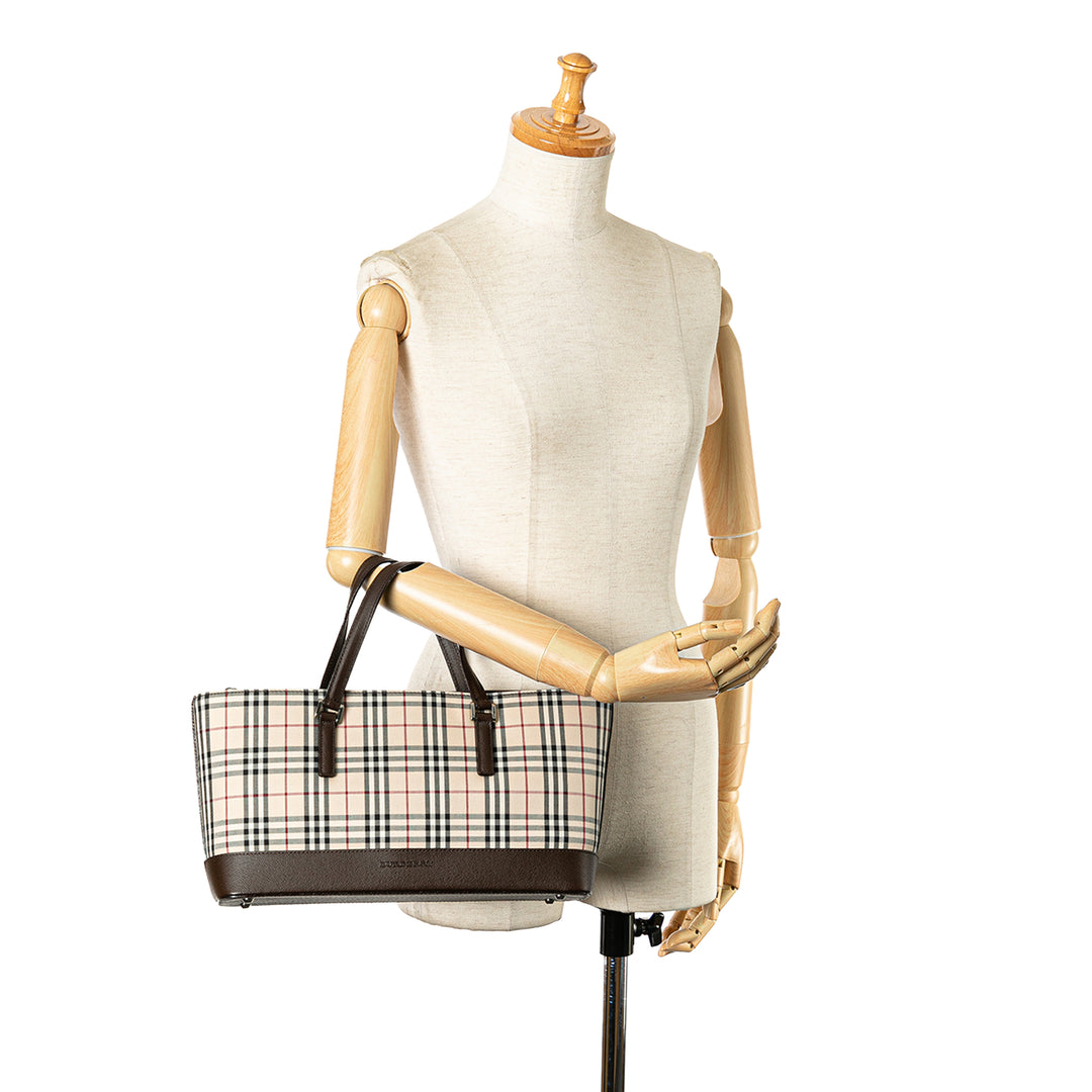 Burberry House Check Toile Sac à main