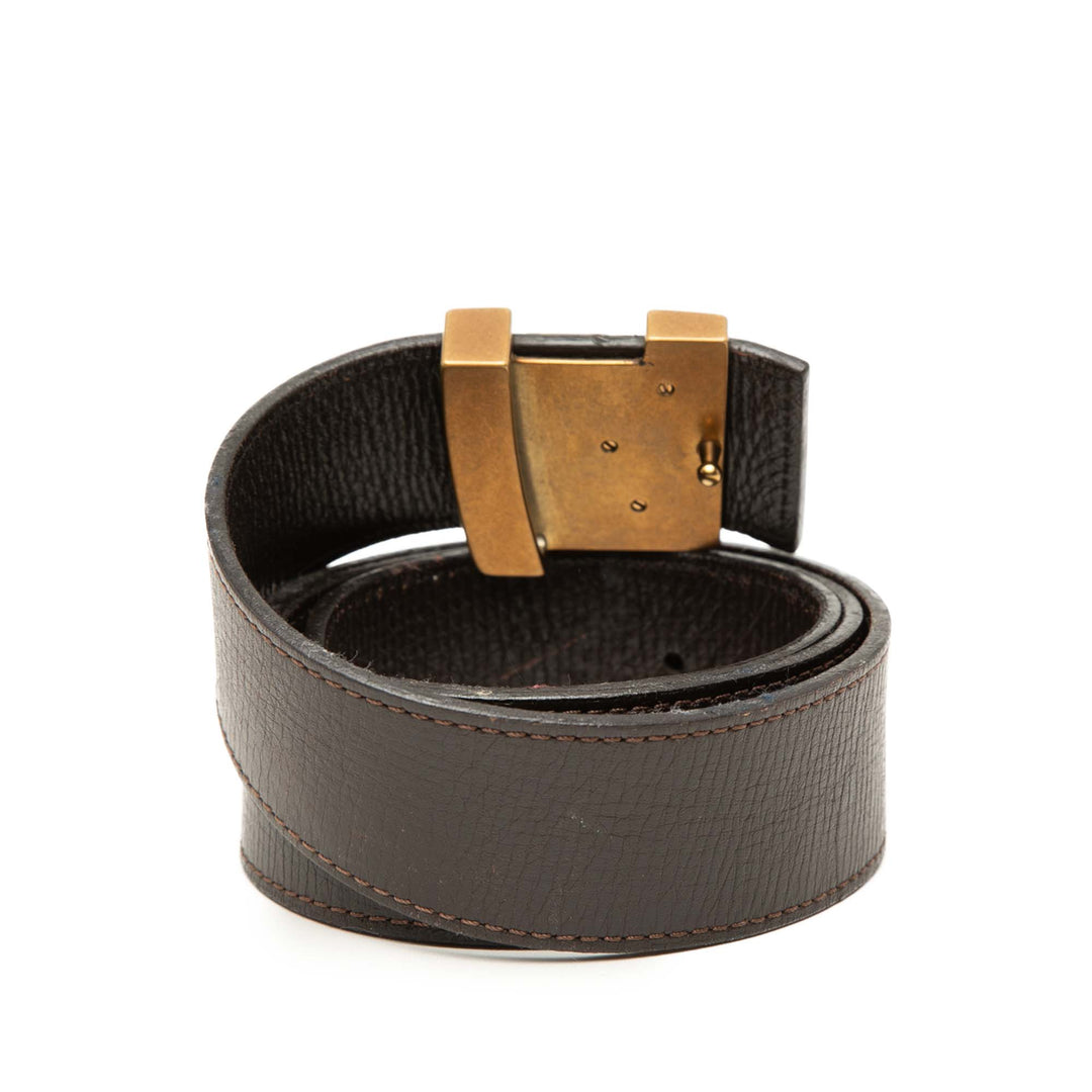 Louis Vuitton Initiales Réversible Ceinture Cuir de veau