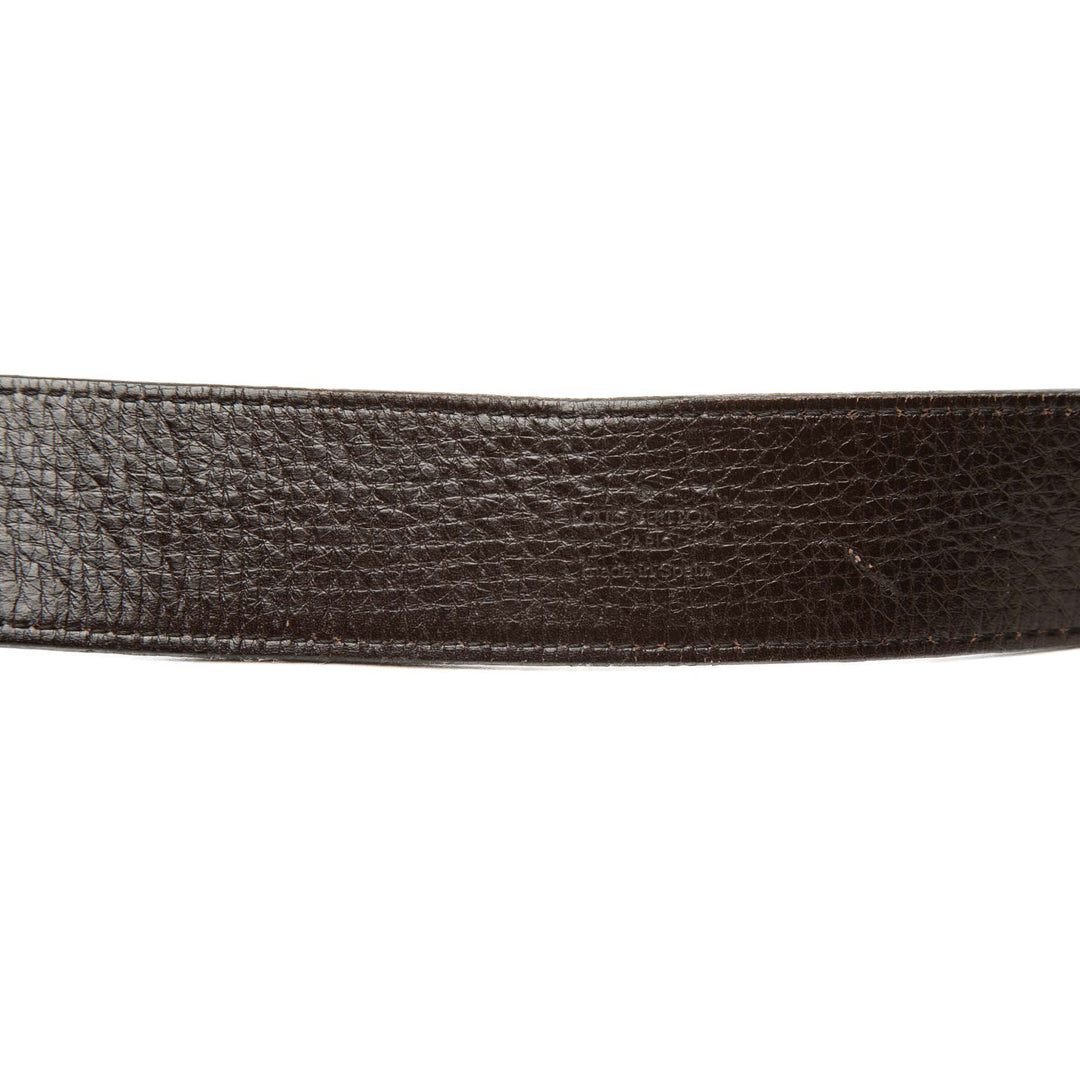 Louis Vuitton Initiales Réversible Ceinture Cuir de veau