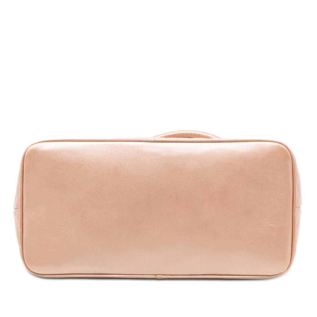 Chanel Cuir d’agneau Medallion Cabas