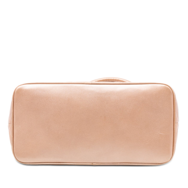 Chanel Cuir d’agneau Medallion Cabas