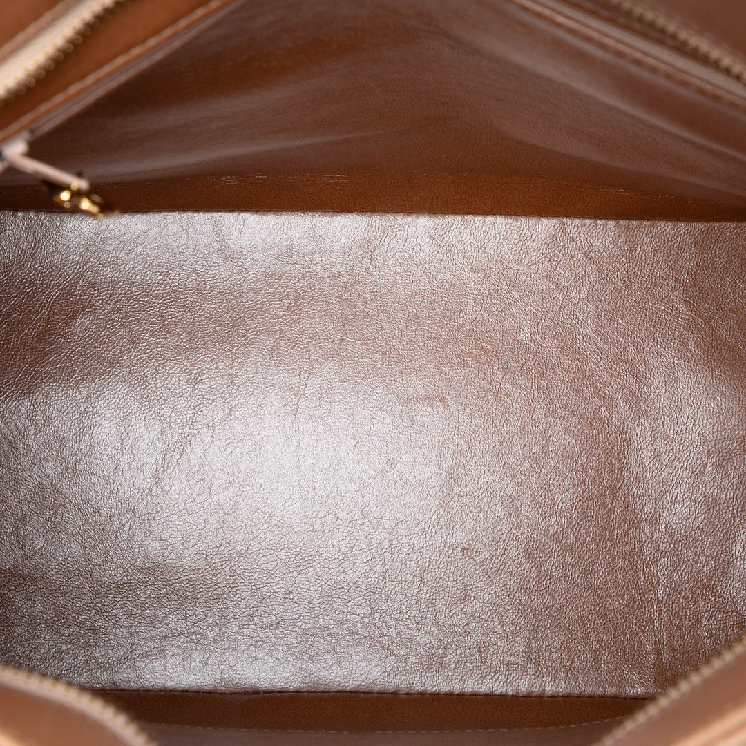 Chanel Cuir d’agneau Medallion Cabas