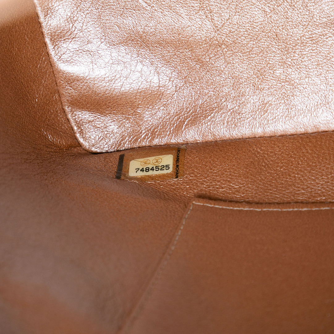 Chanel Cuir d’agneau Medallion Cabas