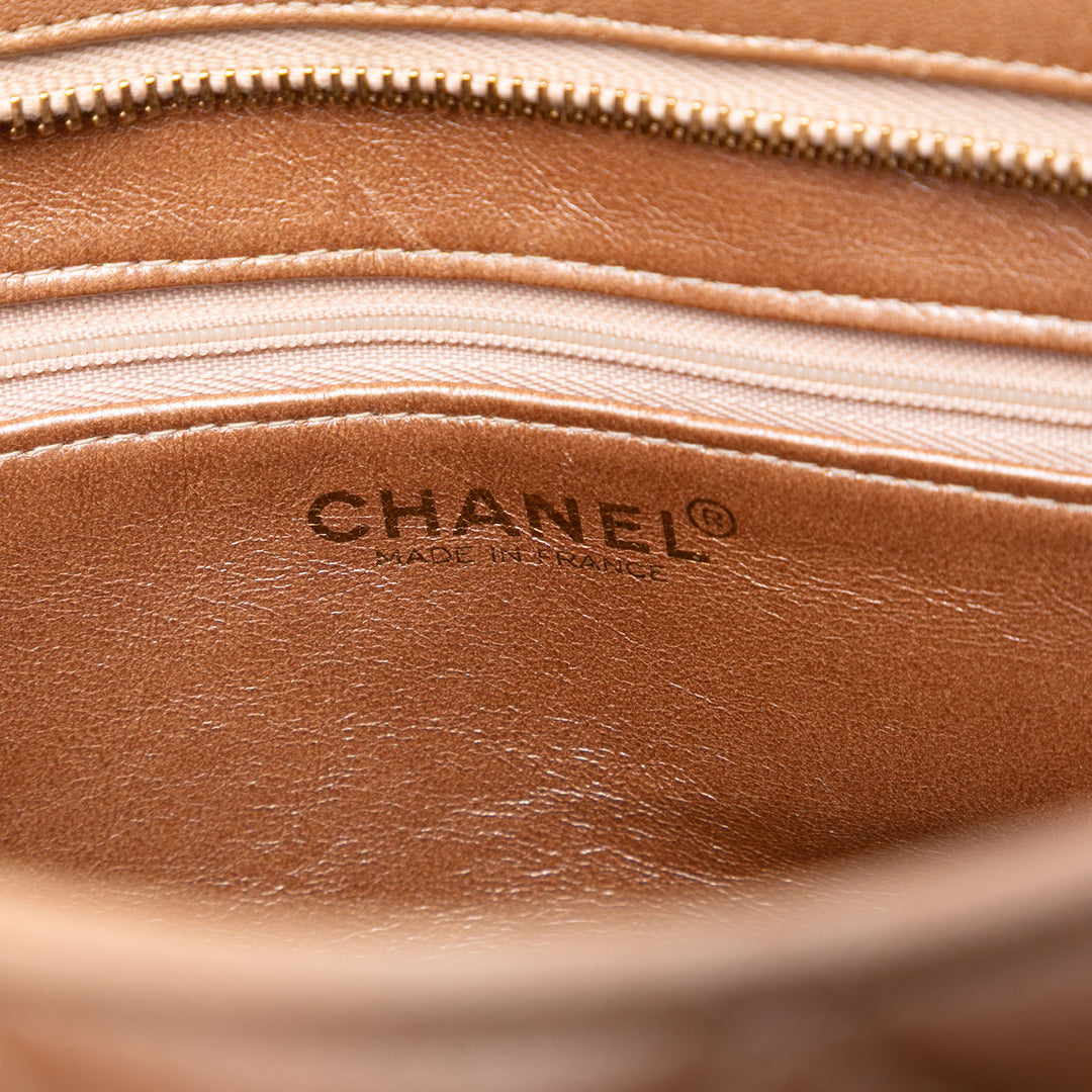 Chanel Cuir d’agneau Medallion Cabas