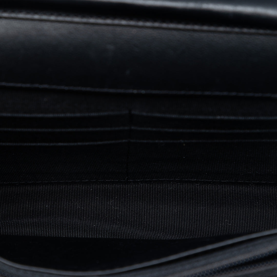 Chanel Mixed Quilt Cuir de veau Golden Class Wallet on Chain