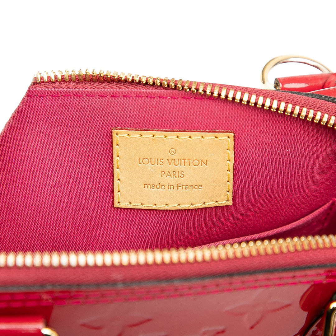 Louis Vuitton Monogram Vernis Alma BB Rouge – GABY PARIS Authentique