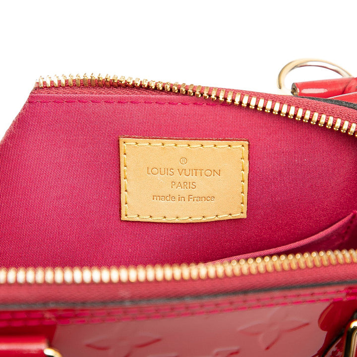 Louis Vuitton Monogram Vernis Alma BB Rouge – GABY PARIS Authentique