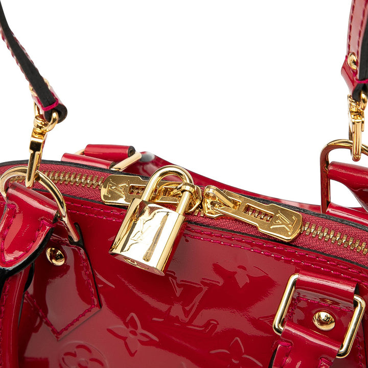 Louis Vuitton Monogram Vernis Alma BB Rouge – GABY PARIS Authentique