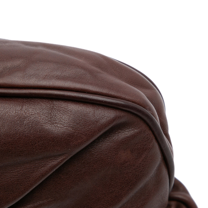 Leather Babe Clutch Brown - Gaby Paris