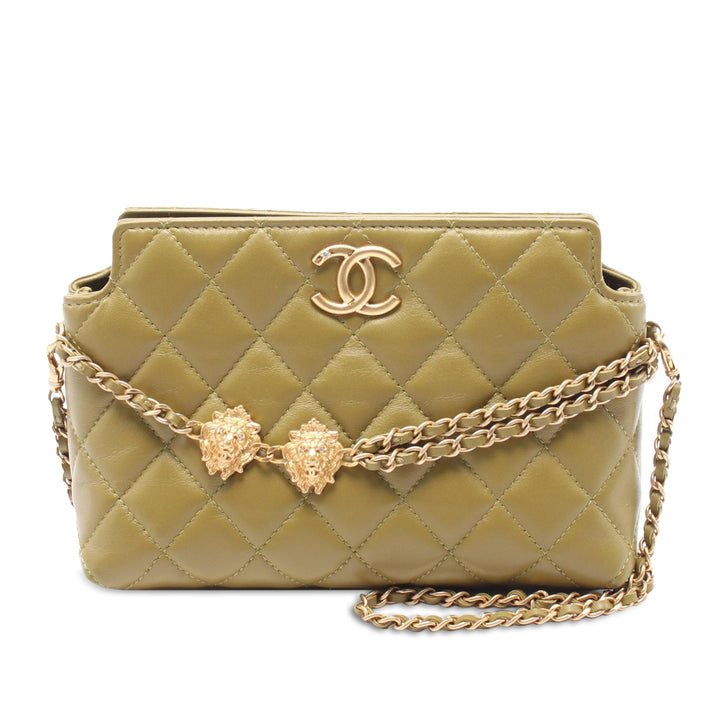 Chanel Matelassé Cuir d’agneau Leo Sac bandoulière