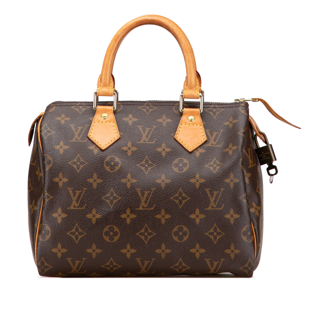 Louis Vuitton Monogram Speedy 25 Marron – GABY PARIS Authentique