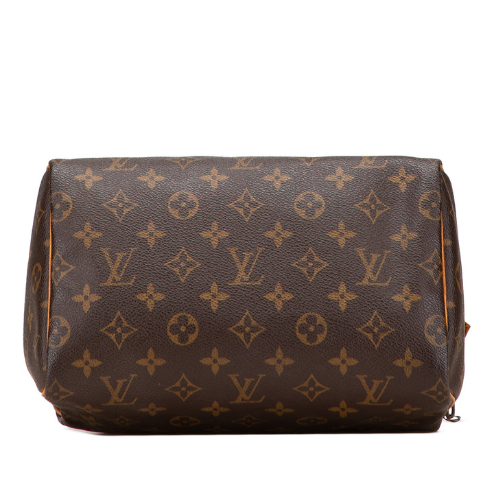 Louis Vuitton Monogram Speedy 25 Marron – GABY PARIS Authentique