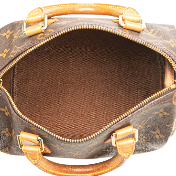 Louis Vuitton Monogram Speedy 25 Marron – GABY PARIS Authentique