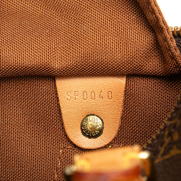 Louis Vuitton Monogram Speedy 25 Marron – GABY PARIS Authentique