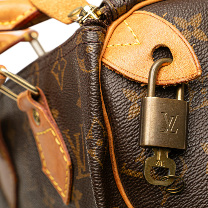 Louis Vuitton Monogram Speedy 25 Marron – GABY PARIS Authentique