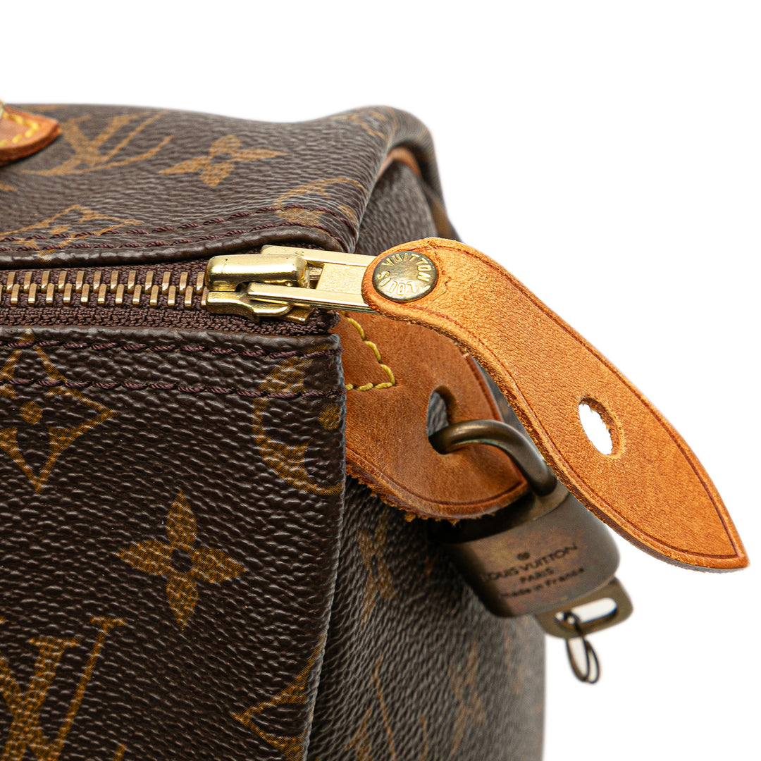 Louis Vuitton Monogram Speedy 25 Marron – GABY PARIS Authentique
