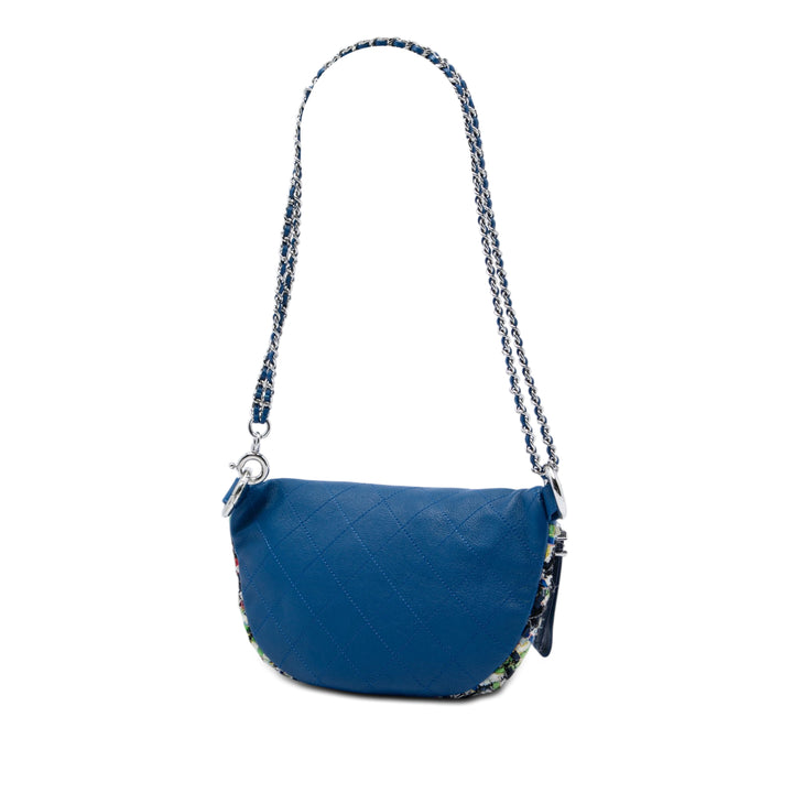Chanel Surpiqué Waist Sac Tweed