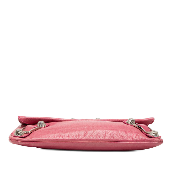 Balenciaga Motocross Giant 12 Enveloppe Pochette Cuir d'agneau