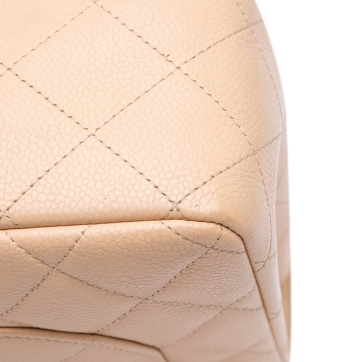 Chanel Jumbo Classic Caviar Double rabat Marron – GABY PARIS Authentique