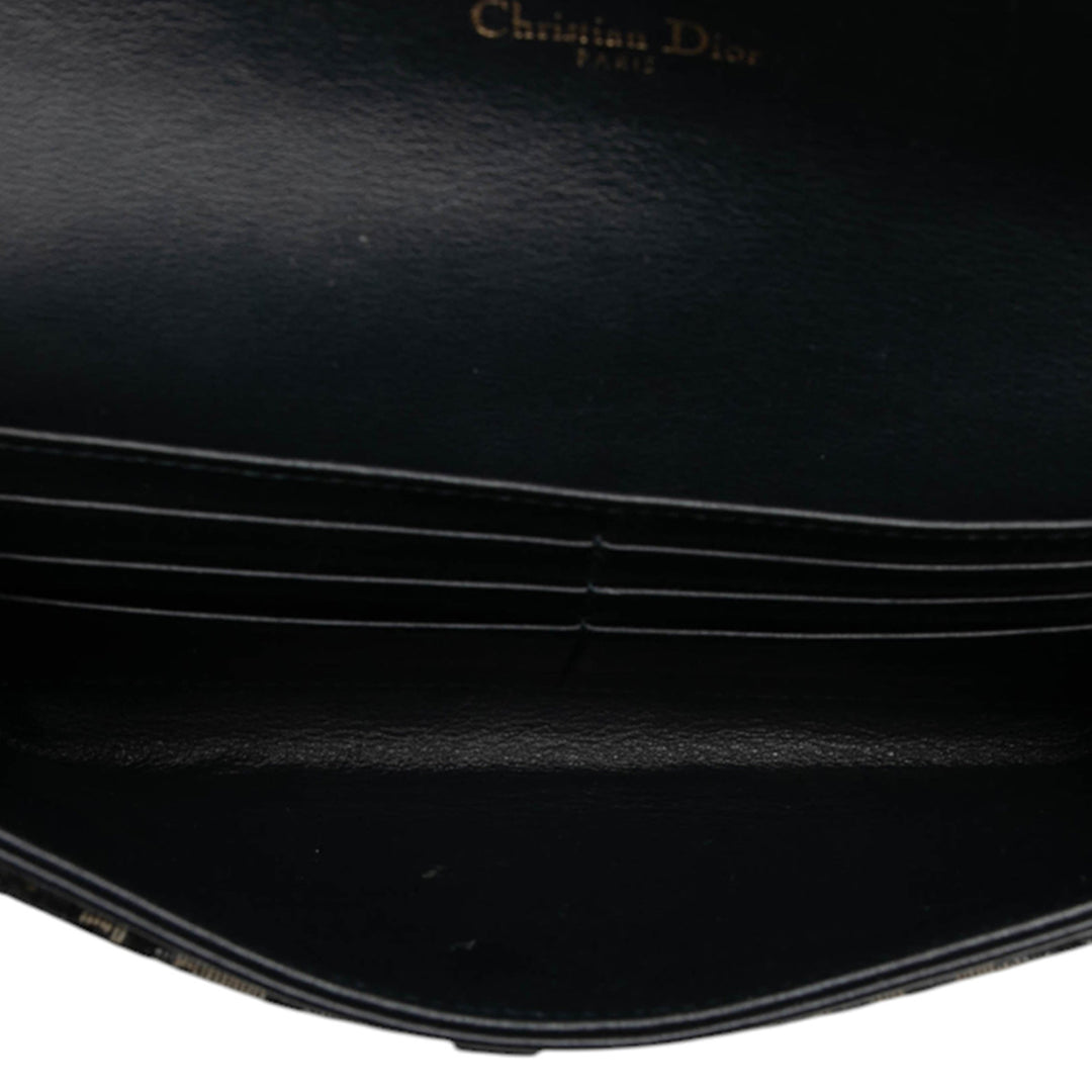 Dior Oblique Toile Saddle Wallet on Chain