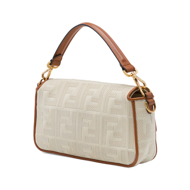 Zucca brodé Baguette Sac Beige