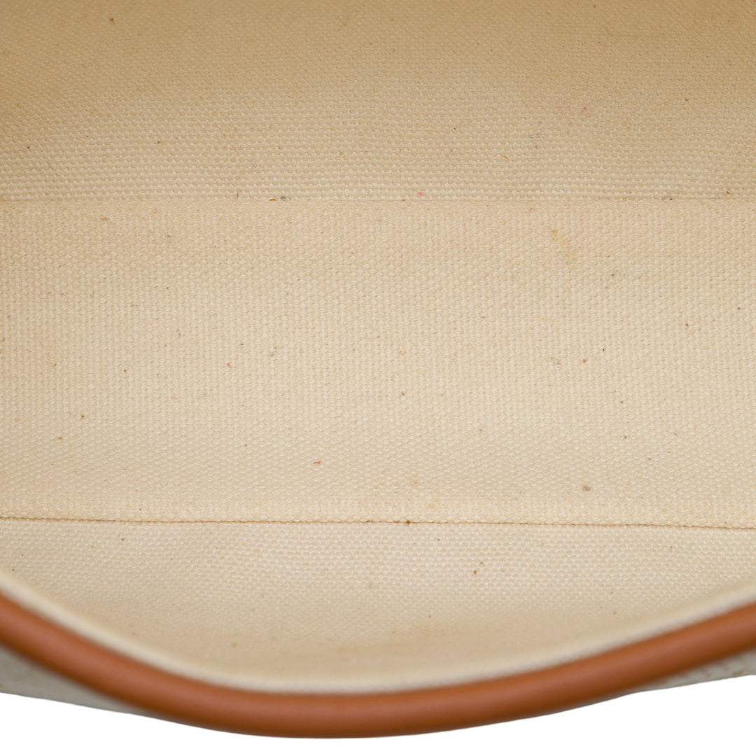 Zucca brodé Baguette Sac Beige