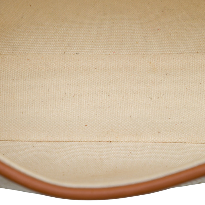 Zucca brodé Baguette Sac Beige